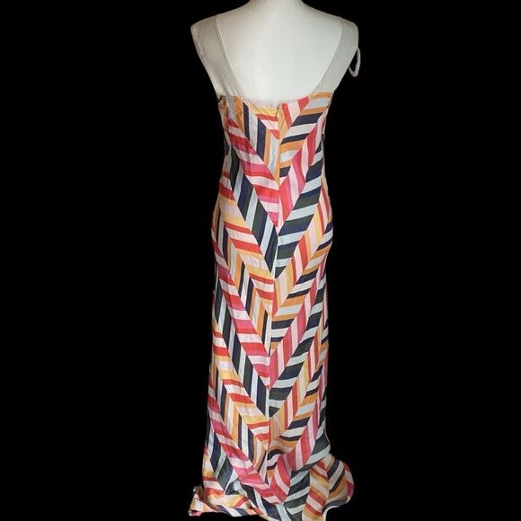 Zero + Maria Cornejo Bias Alexia Maxi Dress Size 16 - Picture 6 of 8